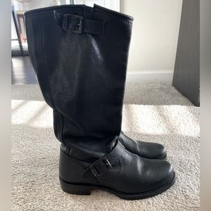 Like New Frye Veronica Black Boots.